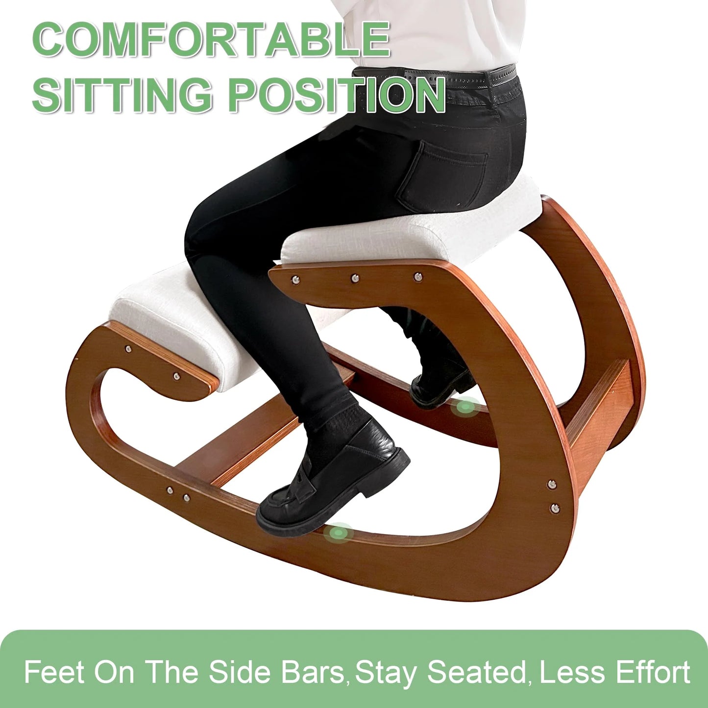 Predawn Ergonomic Kneeling Chair, Rocking Knee Chair