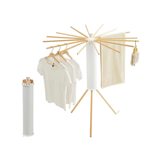 JOOM Foldable Tripod Clothes Drying Rack