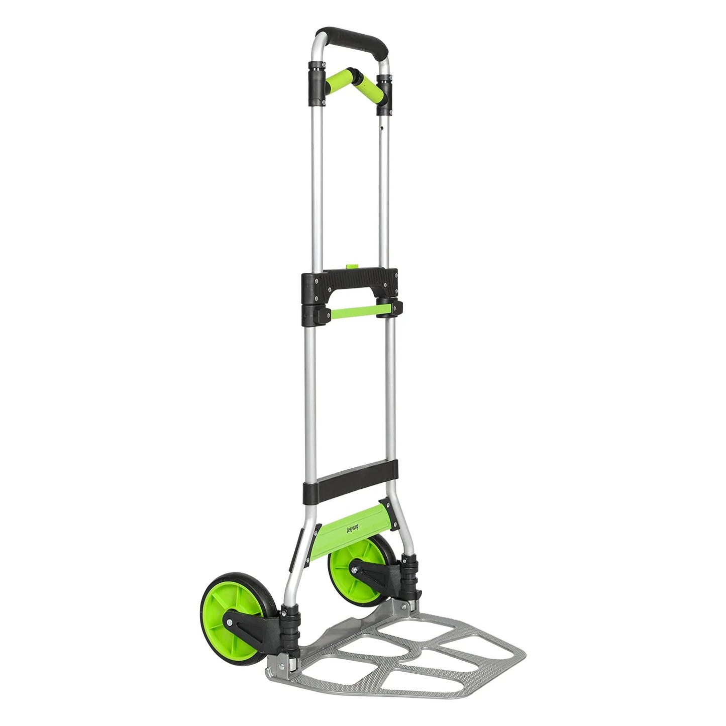 Leeyoung Folding Hand Truck and Dolly with Telescoping Handle