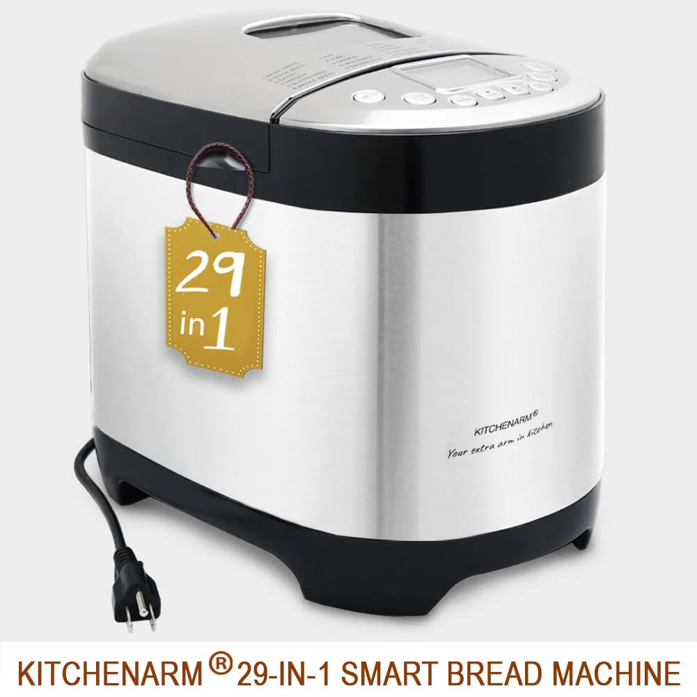 KITCHENARM 29-in-1 Smart Bread Machine with Gluten Free Setting