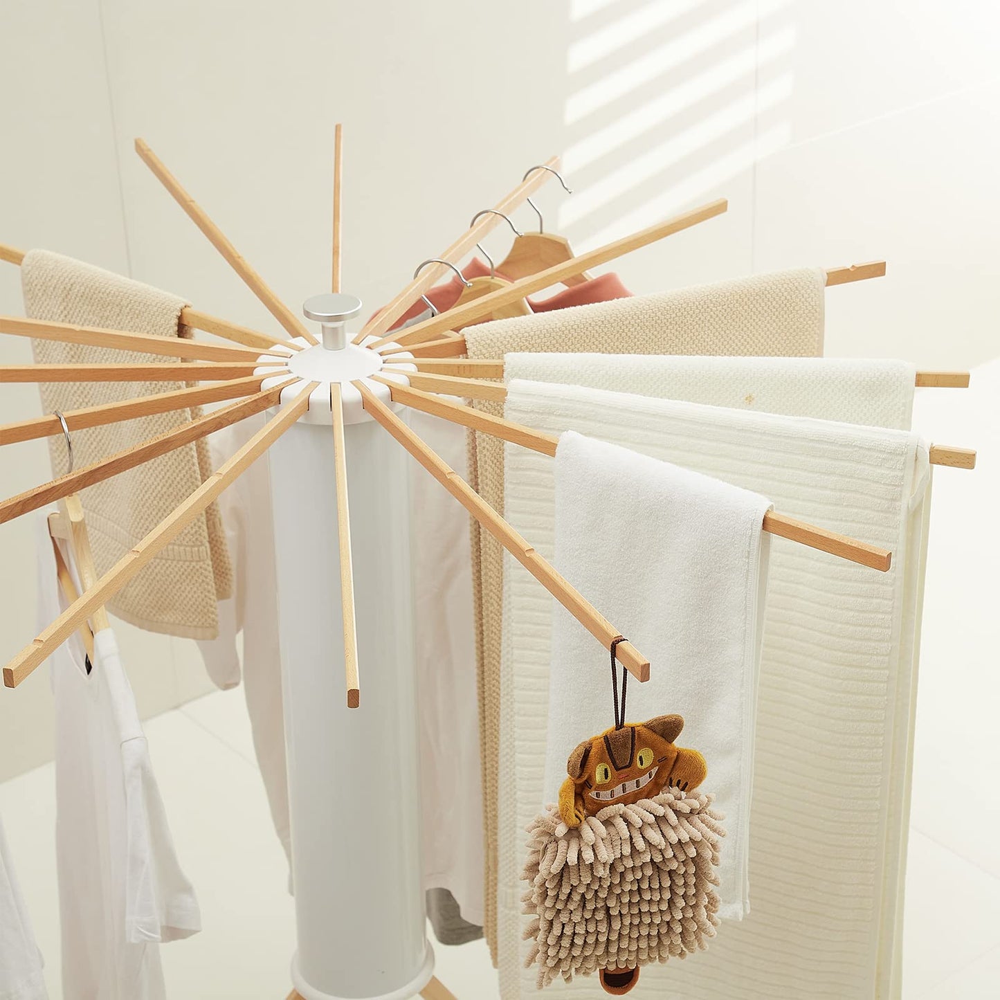 JOOM Foldable Tripod Clothes Drying Rack