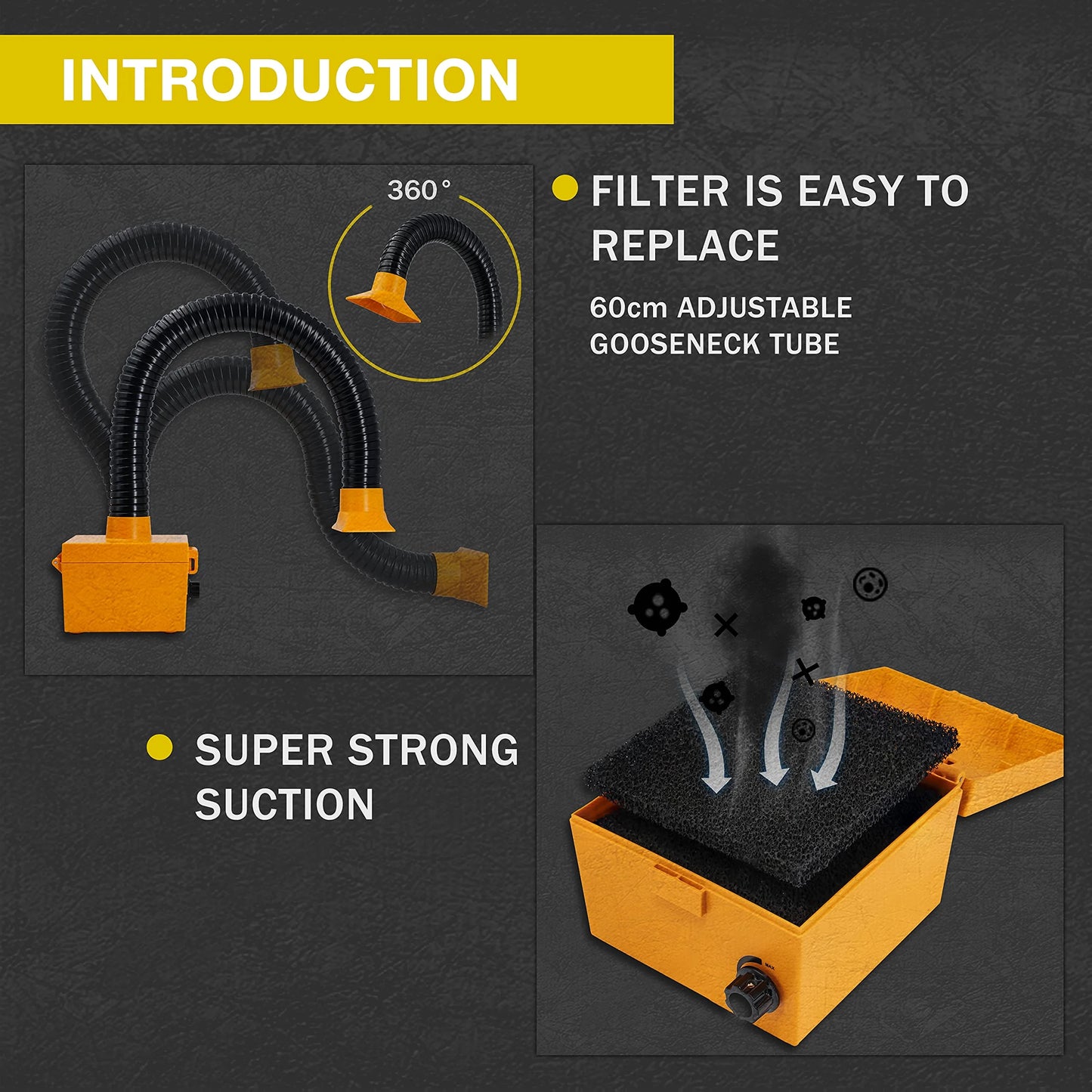 KOTTO Electric Soldering Fume Smoke Absorber