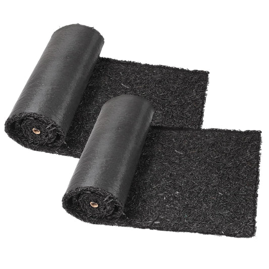 Harmiden Black 2 Pack Recycled Rubber Mulch