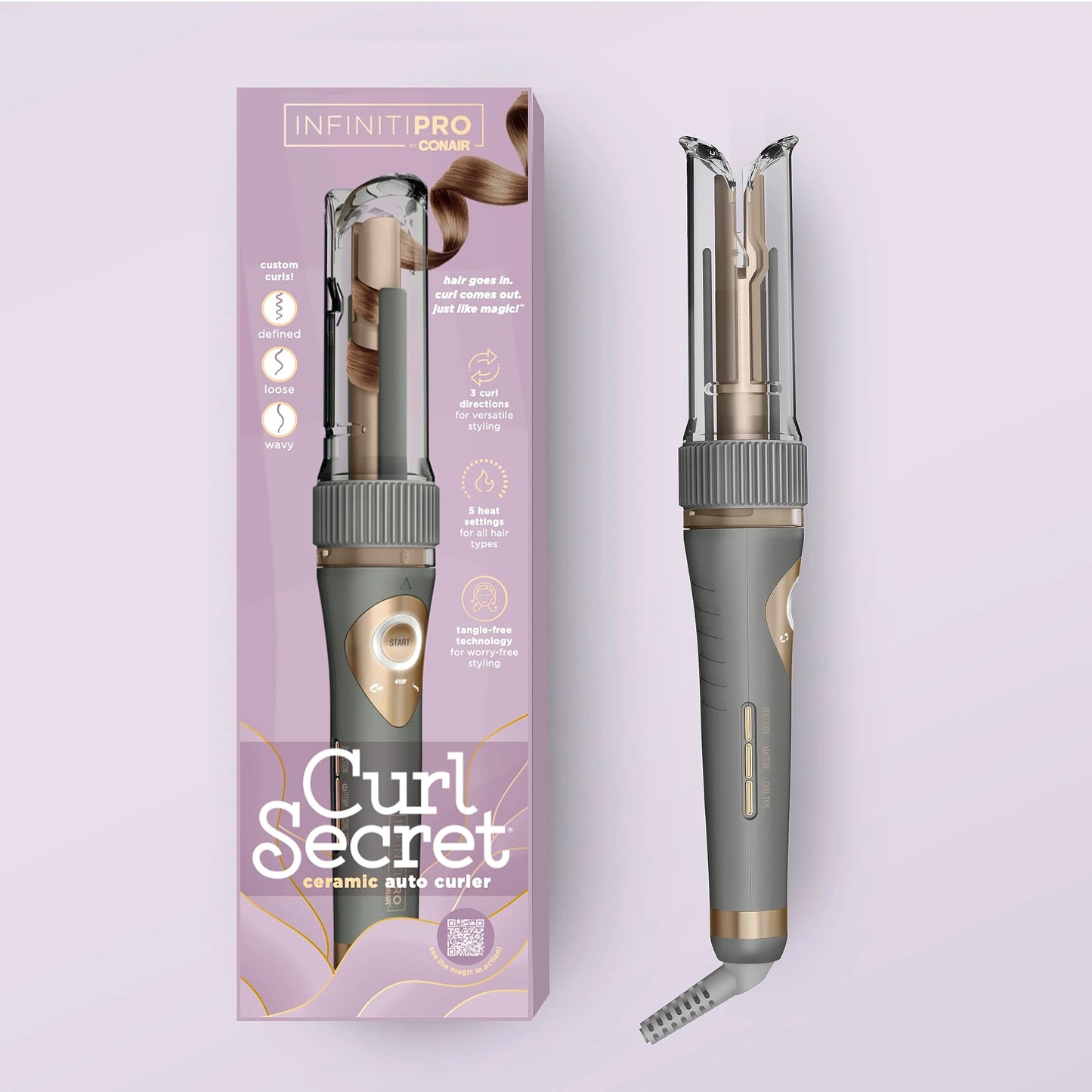 INFINITIPRO BY CONAIR Curl Secret Automatic Curling Iron