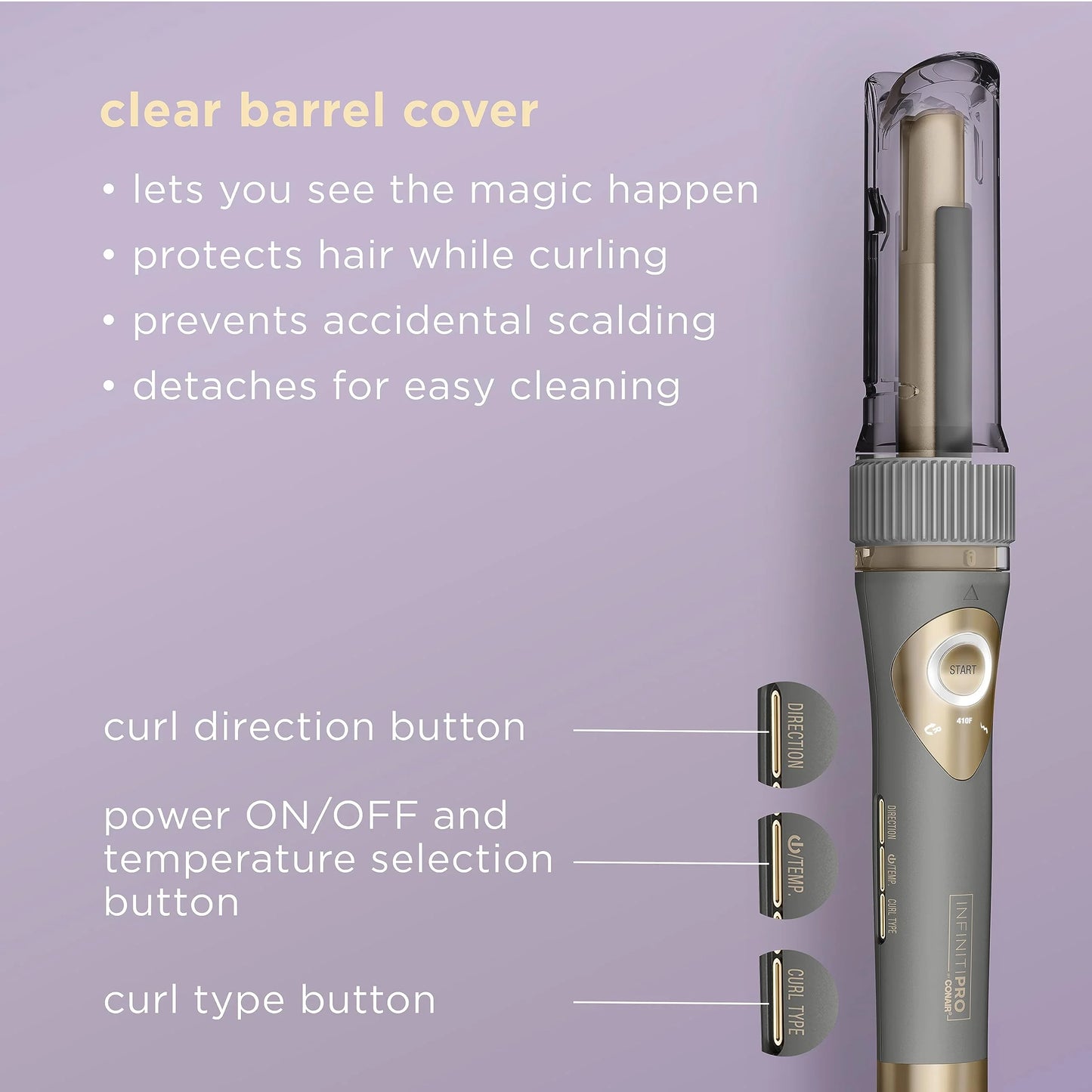 INFINITIPRO BY CONAIR Curl Secret Automatic Curling Iron