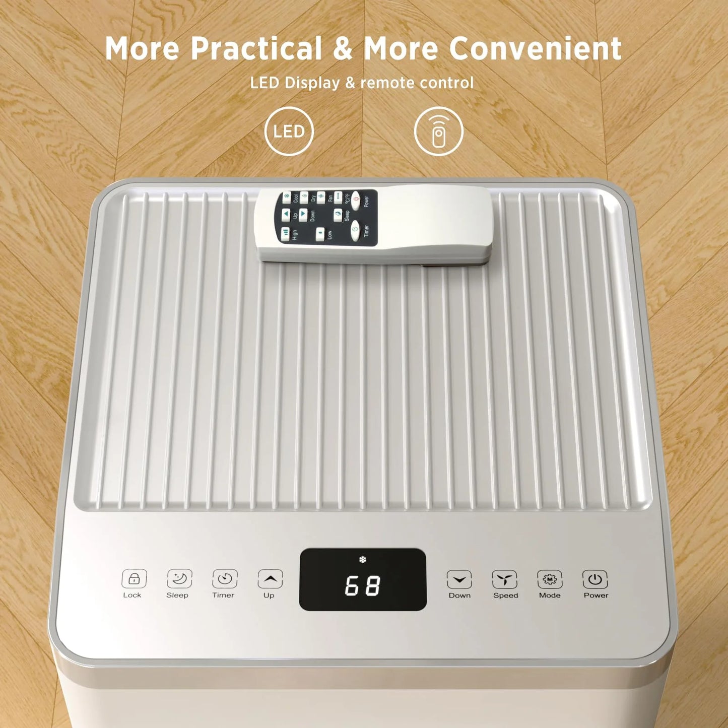 ZAFRO 8,000 BTU Portable Air Conditioners Cool Up to 350 Sq.Ft