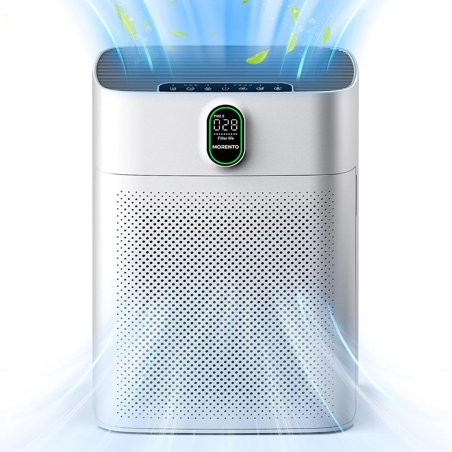 MORENTO Air Purifiers for Home Large Room with H13 True HEPA Filter