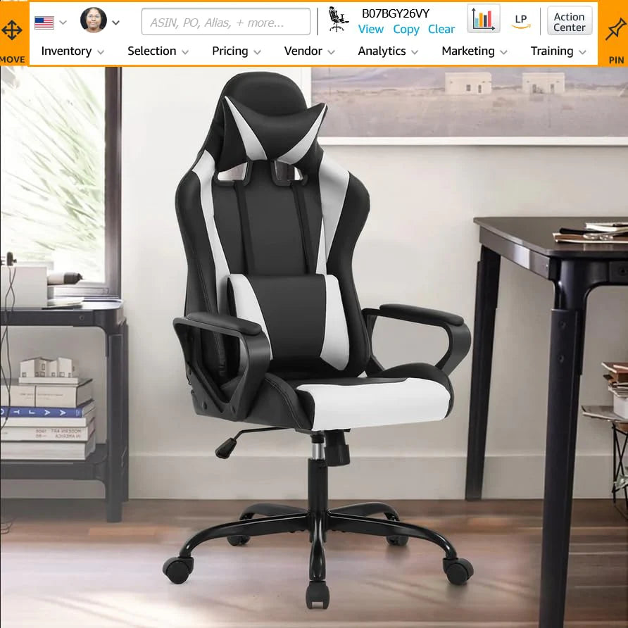 BestOffice Ergonomic Office, PC Gaming Chair