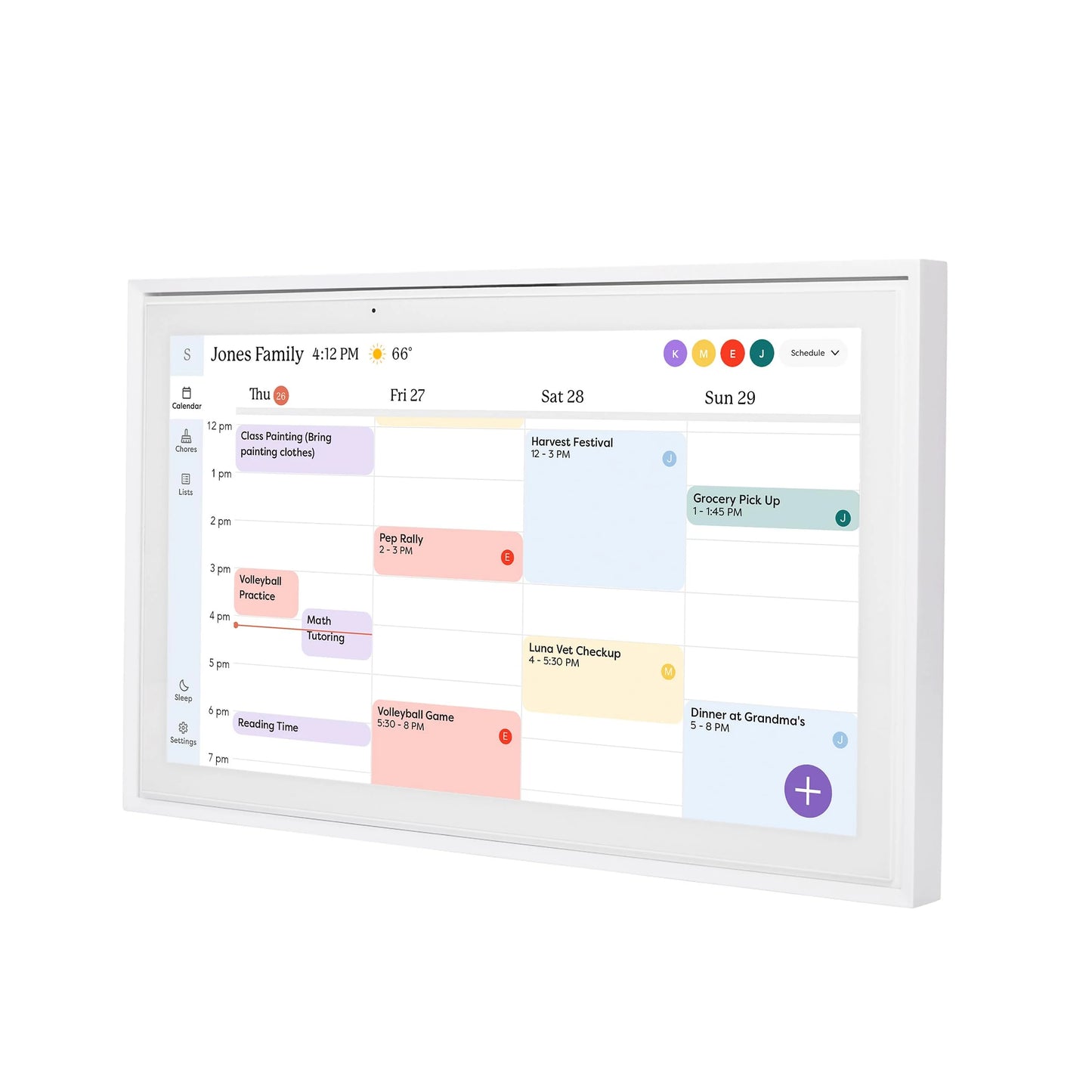 Skylight 15 inch Digital Calendar & Chore Chart