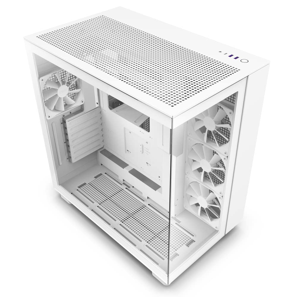 NZXT H9 Flow Dual-Chamber ATX Mid-Tower PC Gaming Case