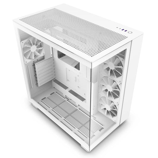 NZXT H9 Flow Dual-Chamber ATX Mid-Tower PC Gaming Case