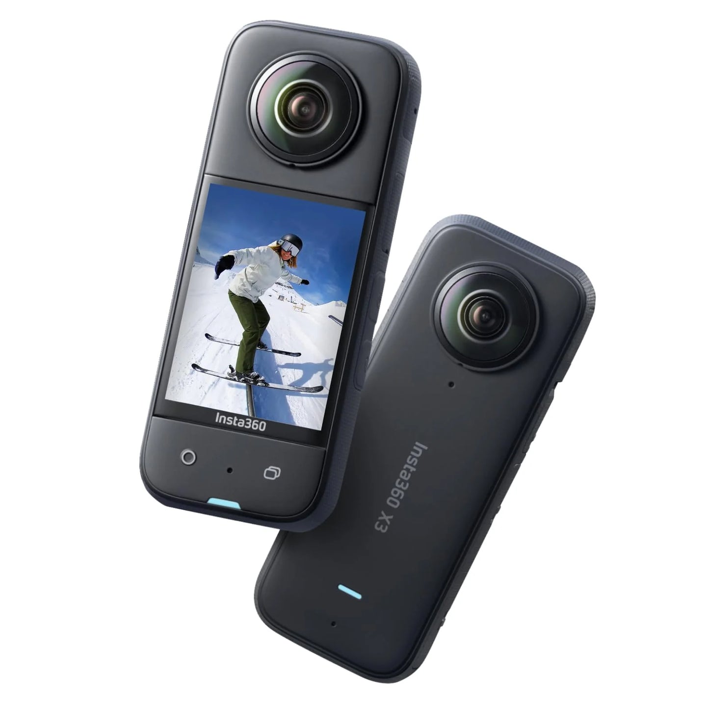 Insta360 X3 Waterproof 360 Action Camera with 1/2" 48MP Sensors