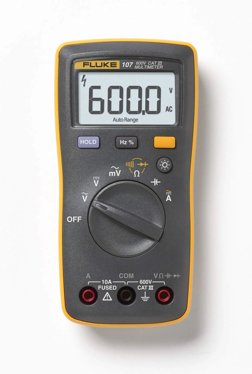 Fluke 107 AC/DC Current Handheld Digital Multimeter