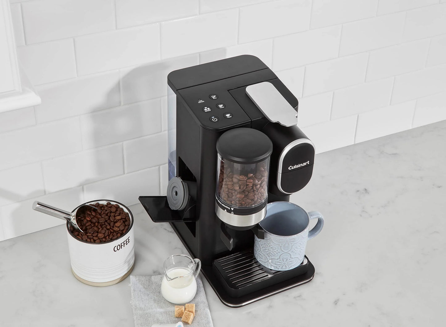 Cuisinart Single Serve Coffee Maker + Coffee Grinder