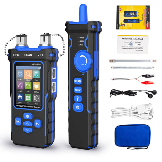 NOYAFA Network Cable Tester with Optical Power Meter