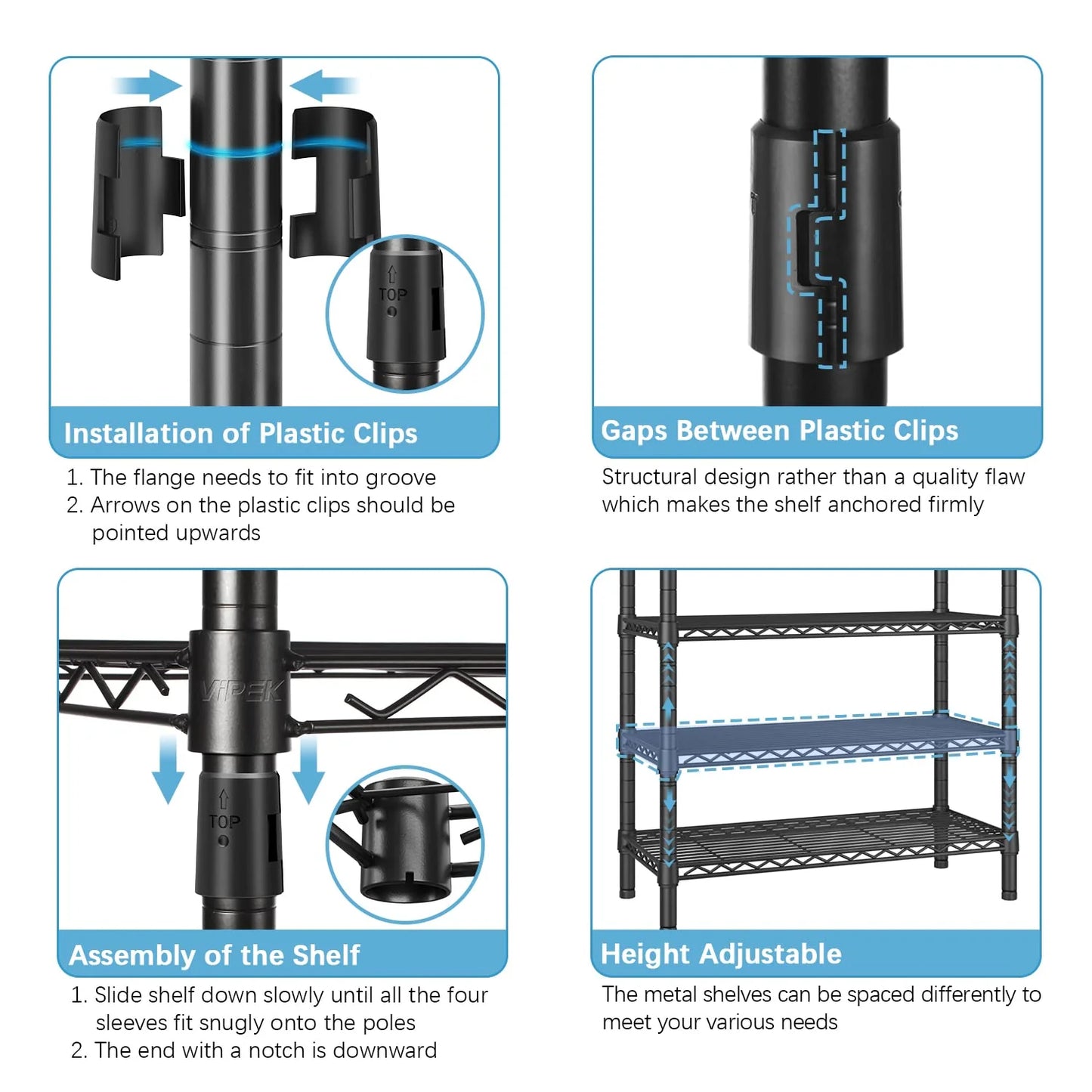 VIPEK Wire Garment Rack Heavy Duty Clothes Rack