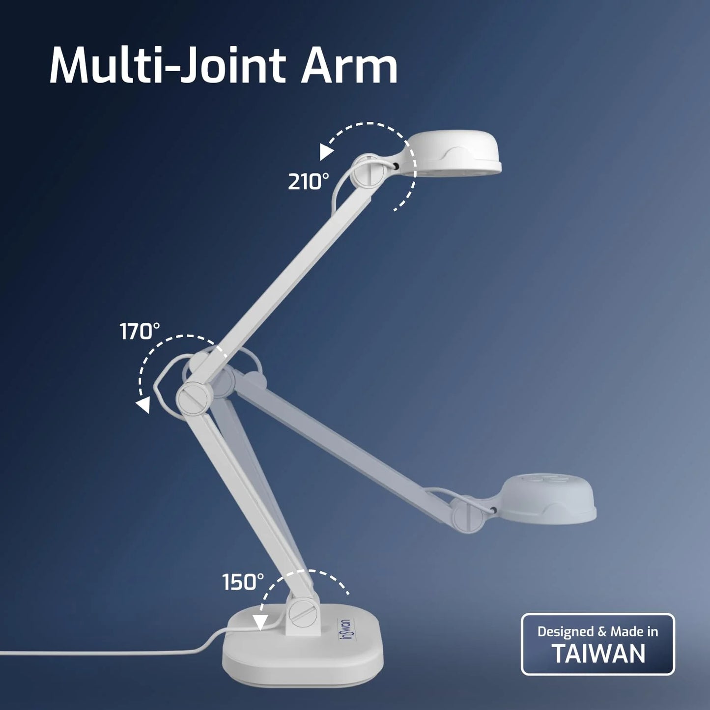 INSWAN INS-1 USB Document Camera, Built-in Microphone