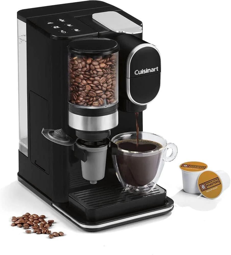 Cuisinart Single Serve Coffee Maker + Coffee Grinder