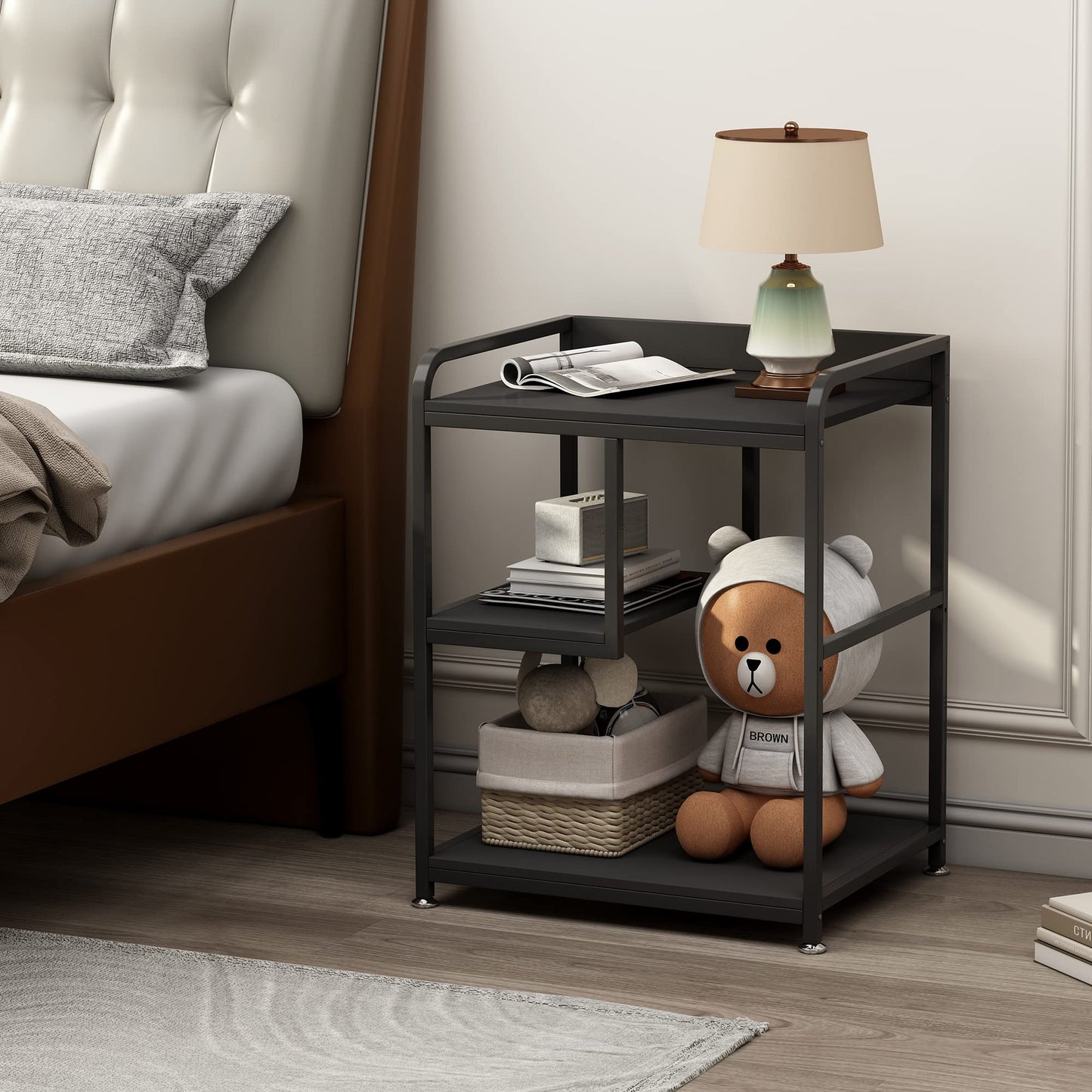 Fannova Printer Stand with Storage Shelf for Organization