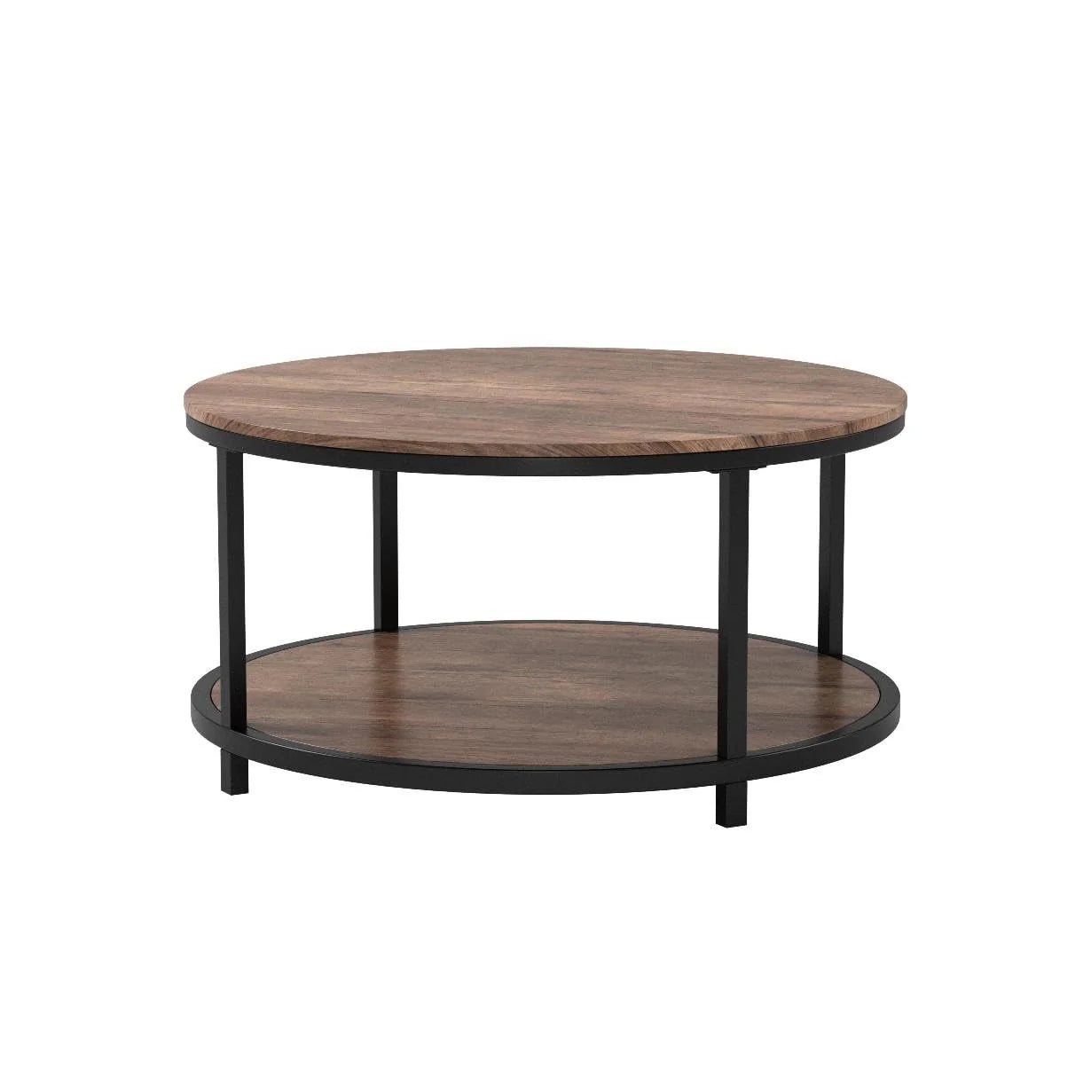 NSdirect Round Coffee Table, 36" Coffee Table for Living Room