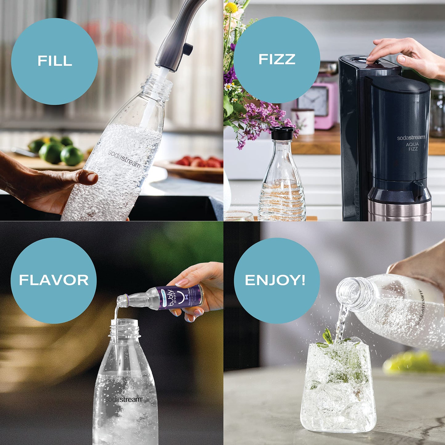 SodaStream Aqua Fizz Sparkling Water Machine