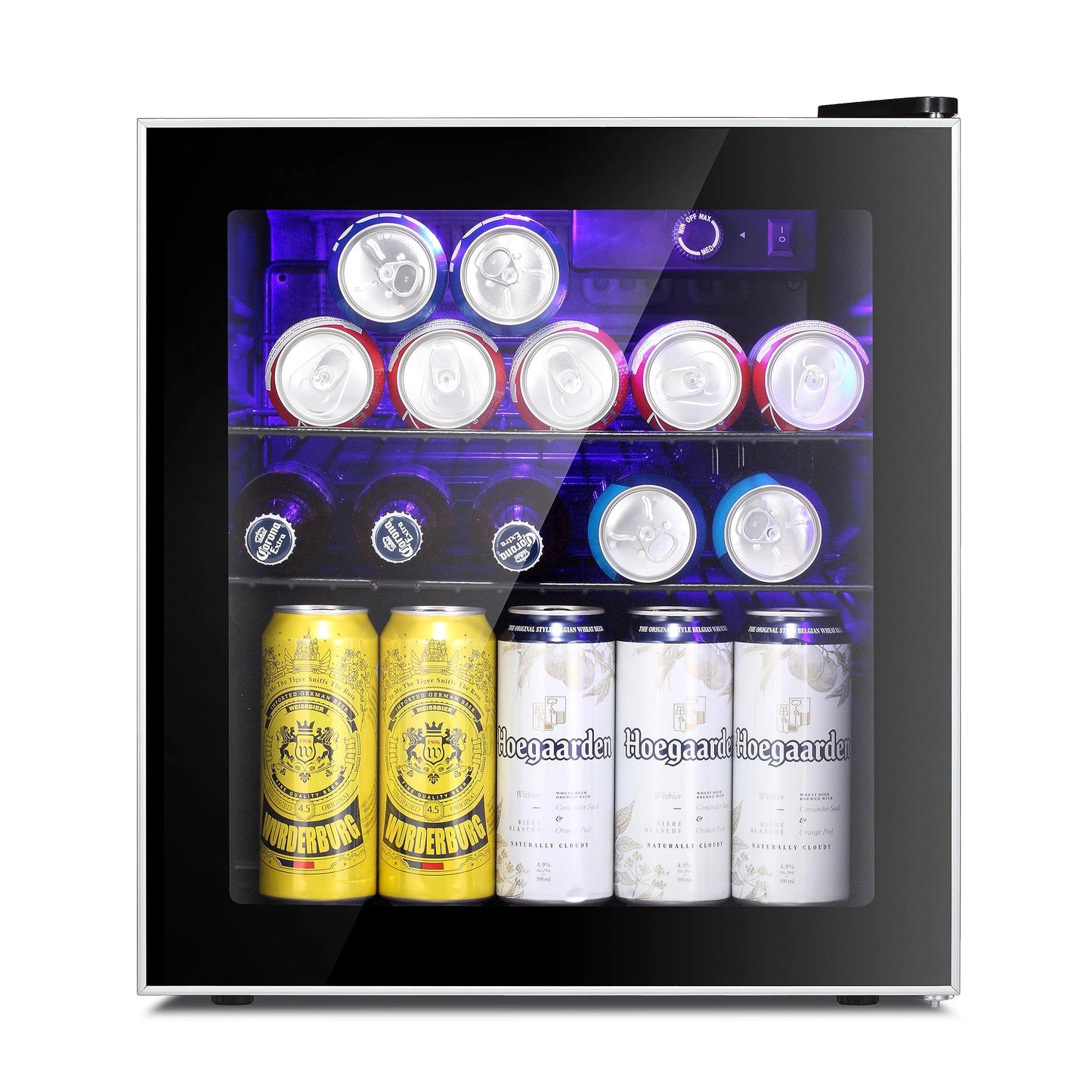 Antarctic Star Mini Fridge Cooler 60 Can Beverage Refrigerator