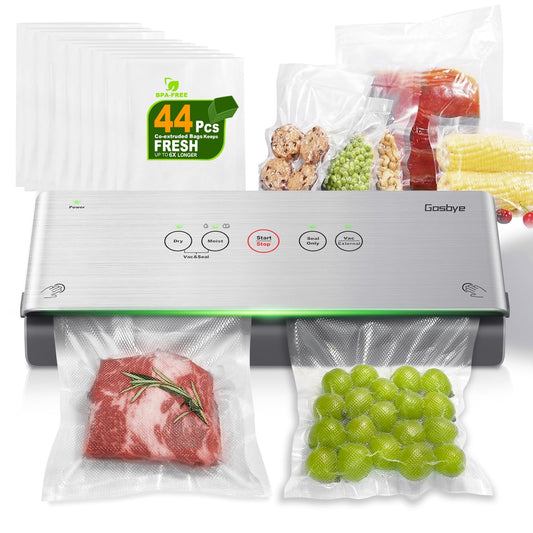 Gasbye 2-Pump Vacuum Sealer Machine