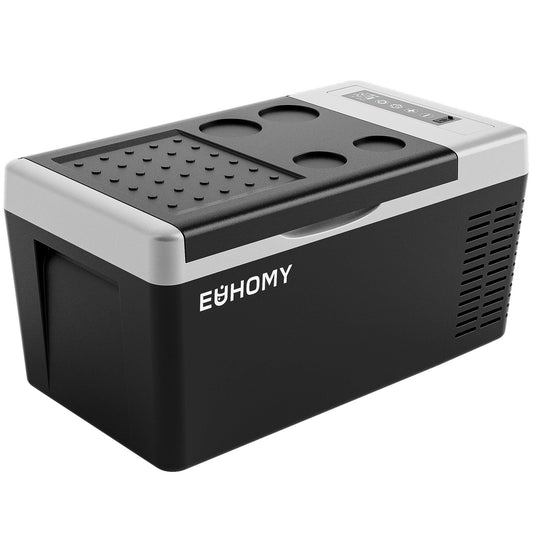 EUHOMY 12 Volt 18L Portable Refrigerator for Camping