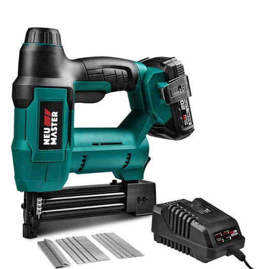 NEU MASTER Cordless Nail Gun Battery Powered