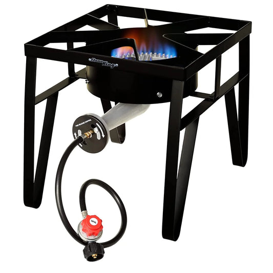 Flame King Heavy Duty 200K BTU Propane Gas Single Burner